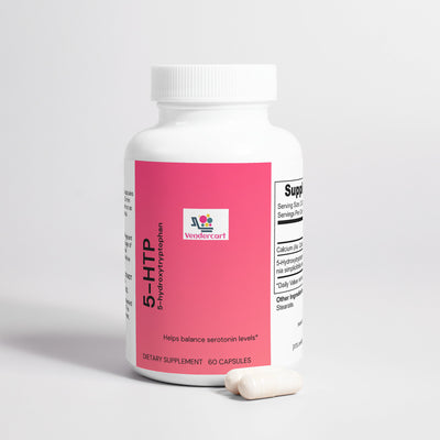 5 - HTP Supplement Boost Serotonin For Better Sleep, Mood, And Anxiety Relief - 5 - CJ