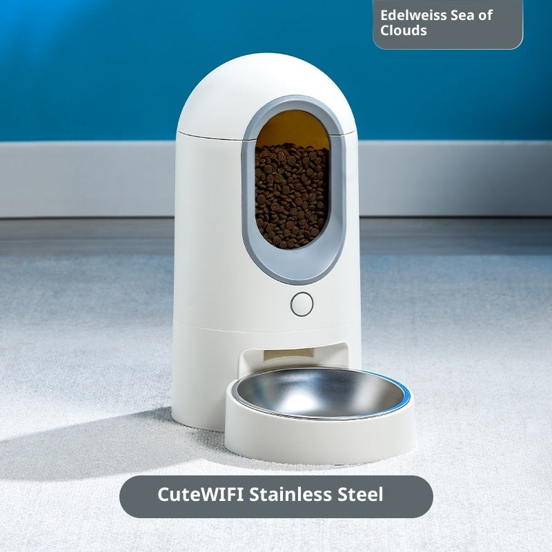 Pet Intelligent Feeder Timing Quantitative Feeding Machine - 0 - CJ