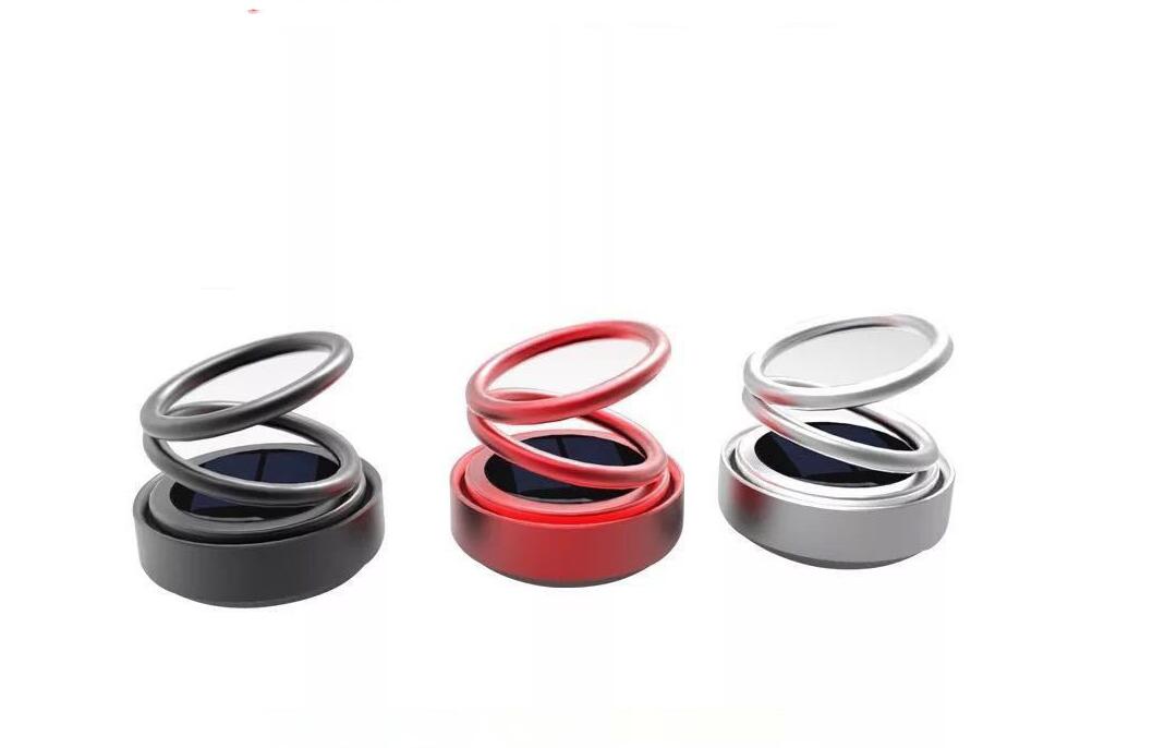 Solar Auto Rotation Car Air Freshener Perfume Seat - 0 - CJ