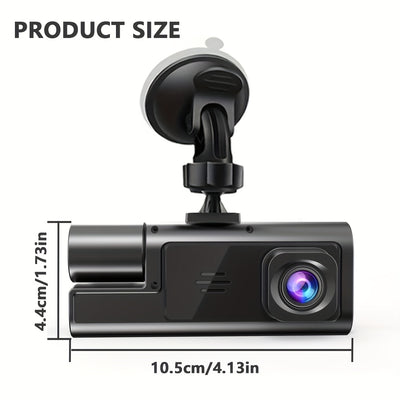 Driving Recorder HD 1080P Three - lens Parking Monitoring With Reversing Image - 5 - CJ