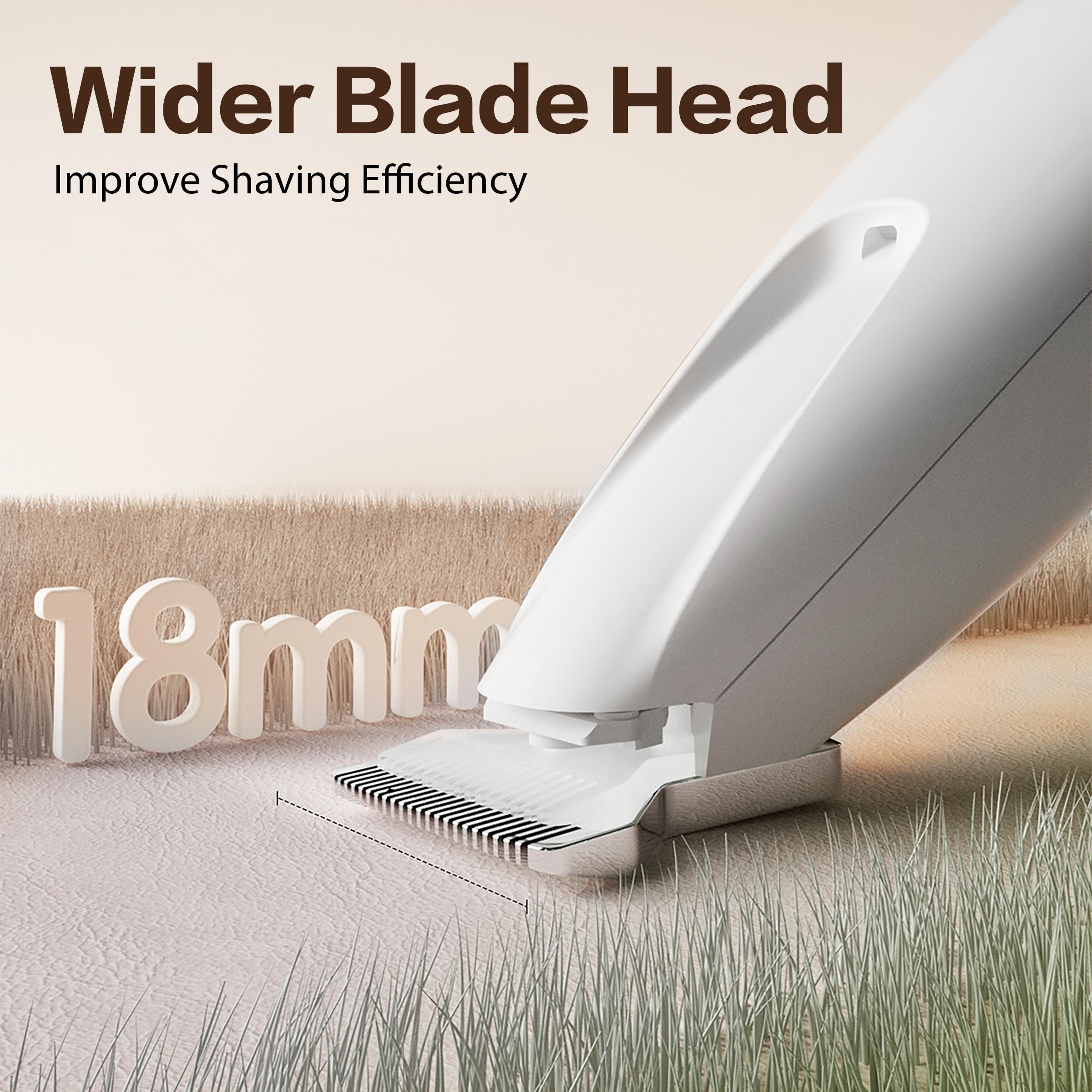 New Pet Claw Trimmer 1 - Pack Rechargeable Silent Pet Hair Trimmer Professional Pet Grooming Kit Cordless Waterproof LED Precision Trimming Home Pet Hair Trimmer - 5 - CJ