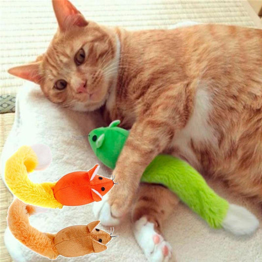 Long Tail Mouse Cat Teaster Toys Funny Pet Toys Cat Toys Mouse Trainning Funny Playing Toys Interactive Pets Products - 0 - CJ