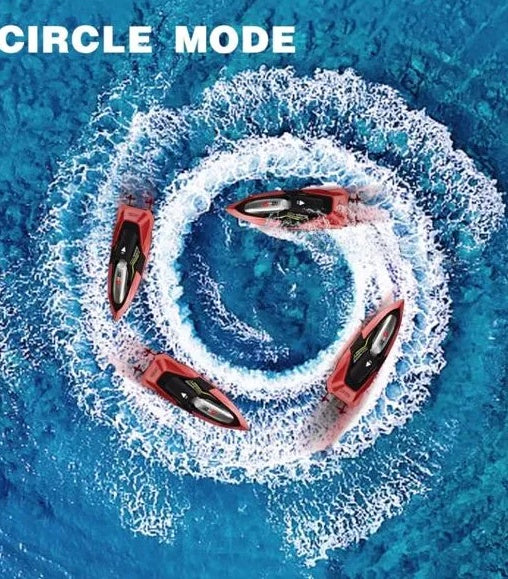 4DRC S5 RC Boat For Pools And Lakes, 2.4 GHz 20MPH Racing Boats, Rechargeable Battery,Low Battery Alarm,Gifts For Boys Girls,Logistics Is Randomly Sent By UPS USPS  FEDEX. - 5 - CJ