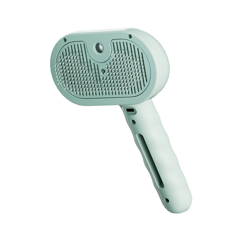 New Chevaroo Horse Steam Brush, Chevaroo 3 - in - 1 Self - Cleaning Steam Pet Brush For Shedding, Pet Steam Brush, Silicone Bristle Head 360 Rotating Pet Steam Brush - 4 - CJ
