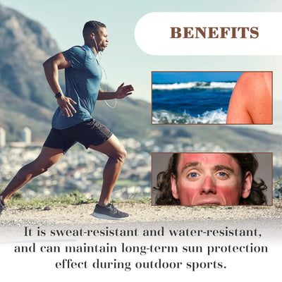 East Moon Enhanced Sunscreen For Men, Summer Outdoor Uv Protection Moisturizing Mild Refreshing Protective Cream - 5 - CJ