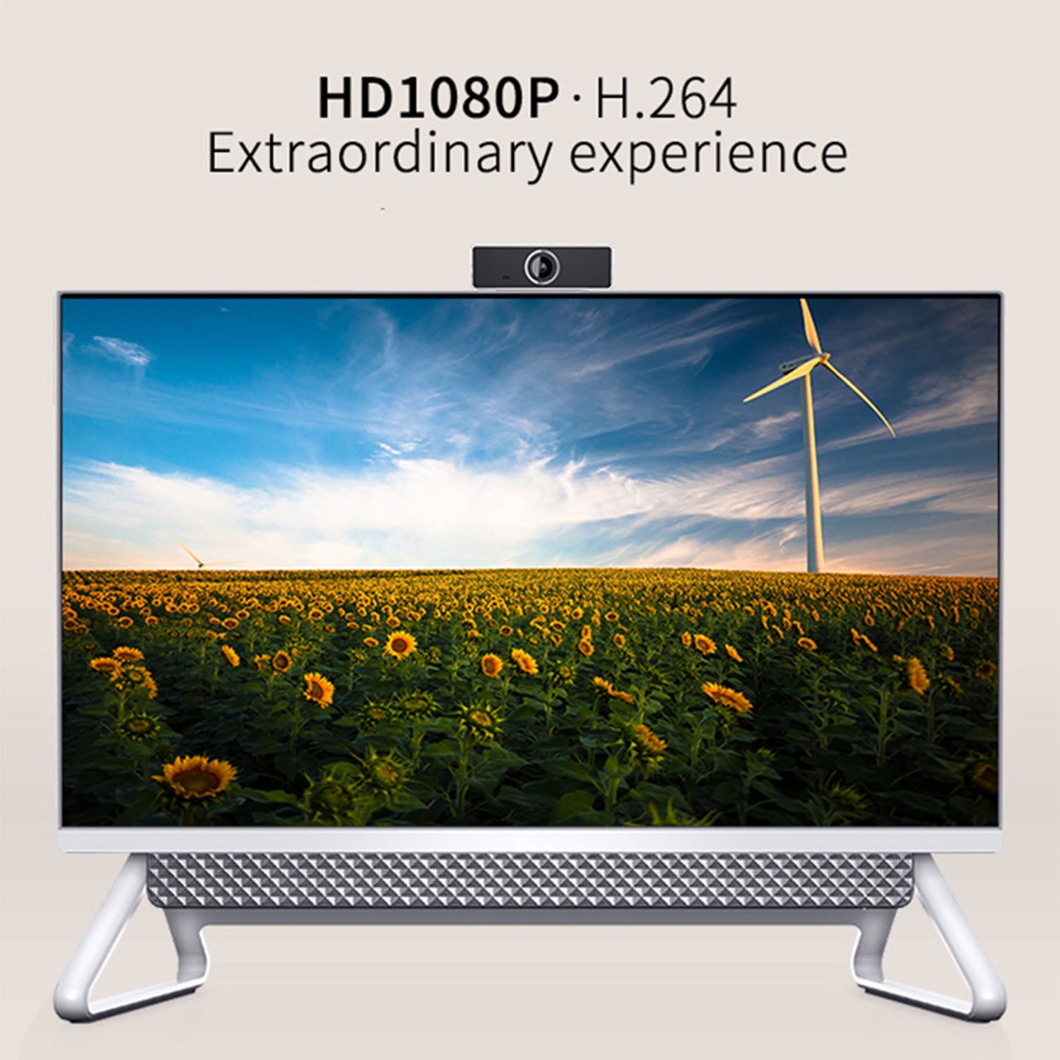 1Pc FHD 1080P Webcam USB PC Computer Webcam Auto Focus With Microphone 60 - Degree Widescreen Desktop Laptop Webcam Live Streaming Webcam With Rotatable Clip For Live Broadcast Video Calling Conferencin - 5 - CJ