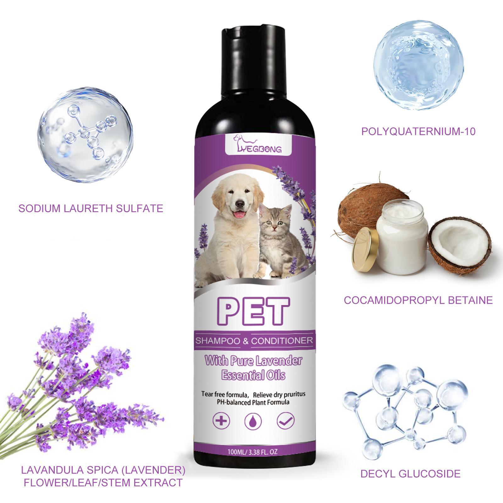 Yegebang Pet Shampoo And Shower Gel Relieves Itchy Skin And Leaves Hair Smooth And Untangled - 5 - CJ