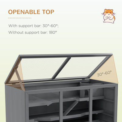 Oversized Wooden Hamster Cages, Gerbil Cages And Other Small Animal Habitats - 5 - CJ