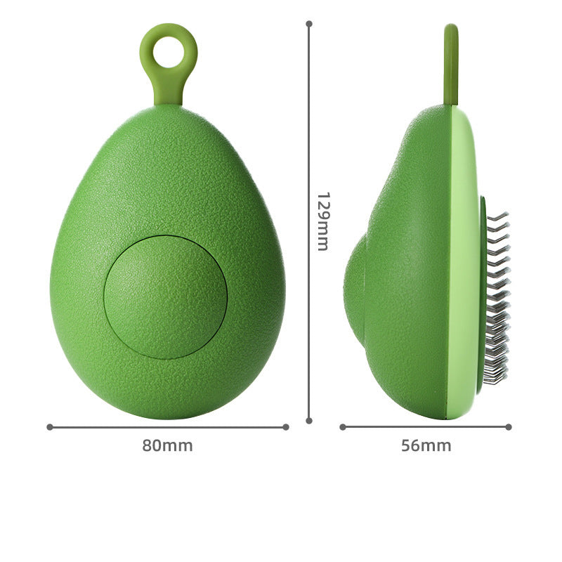Creative Cat Grooming Comb Portable Massage Brush One - Button Remove Floating Hair Scraper Cats Dogs Pet Self Cleaning Tool Accessories - 5 - CJ
