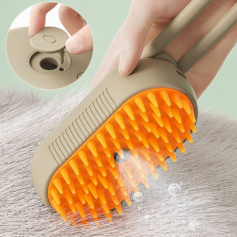 Cat Steam Brush Steamy Dog Brush 3 In 1 Electric Spray Cat Hair Brushes For Massage Pet Grooming Comb Hair Removal Combs Pet Products - 0 - CJ