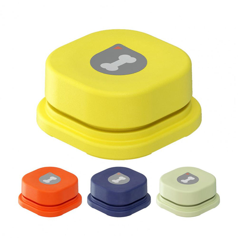4 Colors Pet Communication Button One - click Prevent Physical Inactivity Recordable Dog Talking Button Toy Cat Toy Pet Products - 0 - CJ