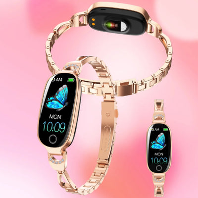Smart Watch - Fitness Tracker And Menstrual Cycle Tracking, Heart Rate&Blood Pressure Monitoring, Sleep Tracking, Step Counter, Waterproof Smart Watch Compatible With IPhone&Android Phones - 5 - CJ