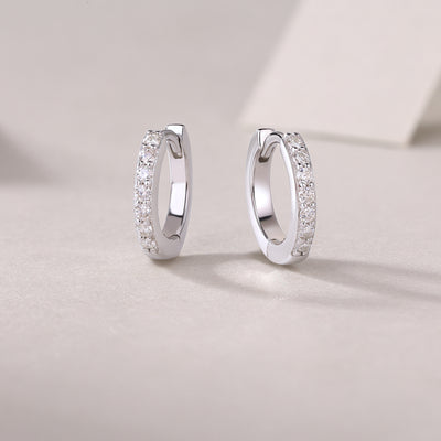 1Sure Diamond Set Moissanite Silver Earrings Luxury Fashion Diamond Earrings Stud Earrings Prohibit TikTok sales - 5 - CJ