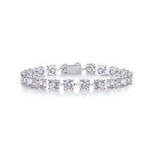 1About Time Luxury Fashion Mossan Diamond S925 Silver Bracelet Comparable To Natural Diamonds Prohibit TikTok sales - 5 - CJ