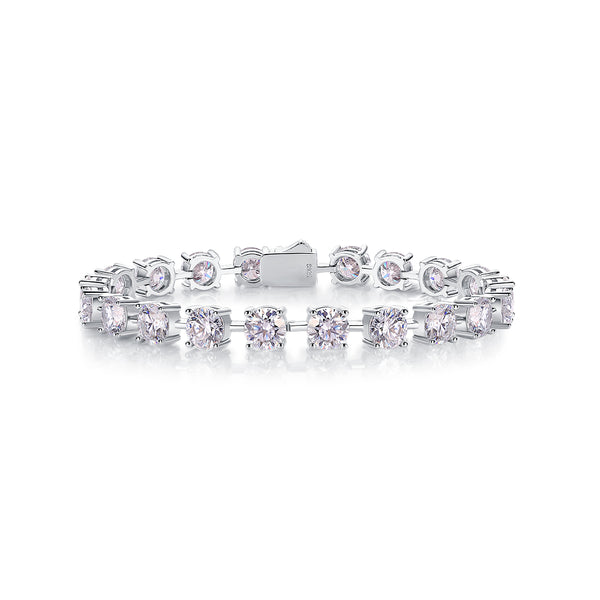1About Time Luxury Fashion Mossan Diamond S925 Silver Bracelet Comparable To Natural Diamonds Prohibit TikTok sales - 5 - CJ