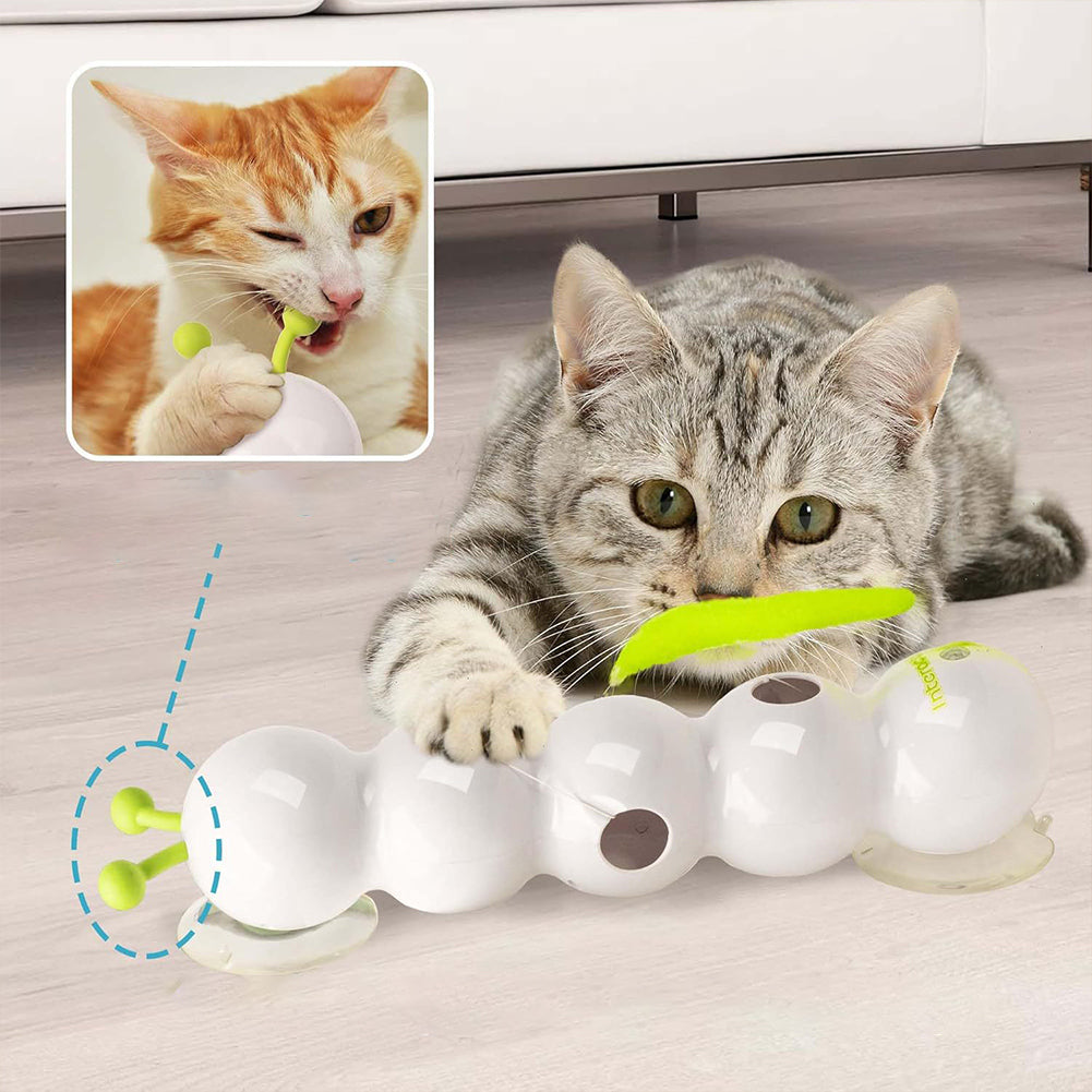 Teasing Cat Toy Automatic Pes Toy With Tail Motion Activated Kitten Toy Rechargeable Smart Interactive Cat Toy Pet Products - 0 - CJ
