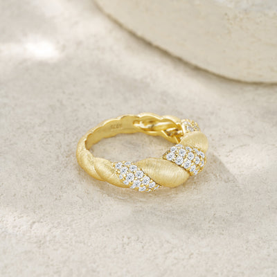 1Tengman - A Fashionable Jewelry Accessory Set With Moissanite S925 Sterling Silver And Gold - plated Diamond Prohibit TikTok sales - 5 - CJ