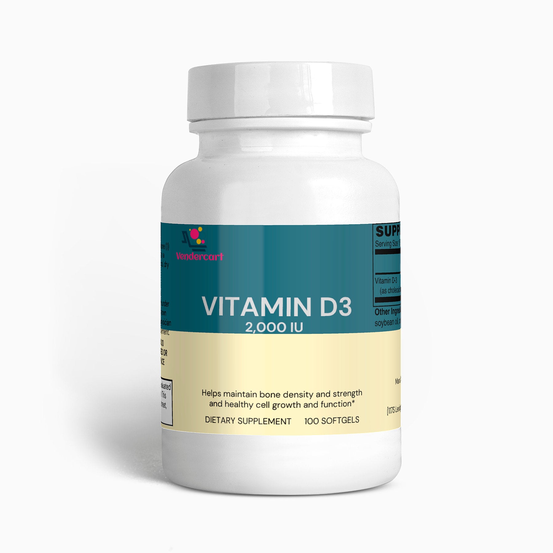 Vitamin D3 2000 IU For Women Bone Strength, Hormonal Balance, And Immune Support - 5 - CJ