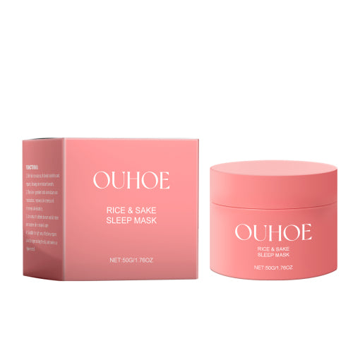 OUHOE Hydrating Sleep Mask Hydrating And Brightening Hydrates Facial Skin Soft And Moisturizing Leave - In Sleep Mask - 5 - CJ
