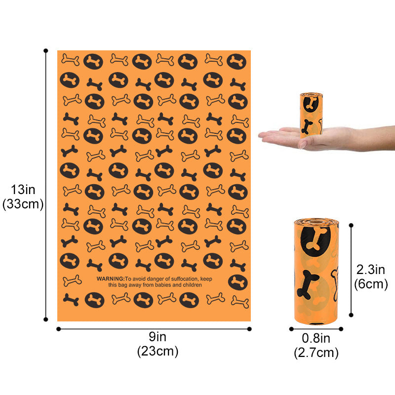 Dog Poop Bag Dog Poop Bag Poop Bag Pet Supplies - 0 - CJ - Orange - CJGY109792711KP