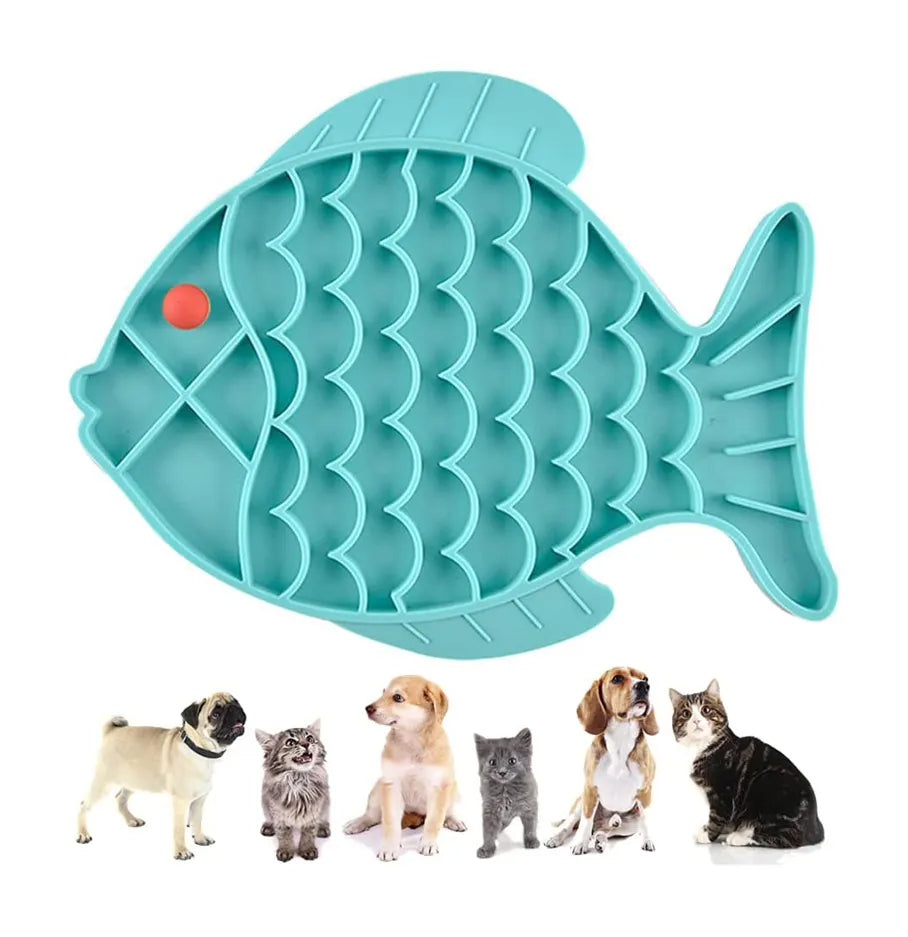 Silicone Lick Mat For Pet Dogs Slow Food Plate Rice Bowl For Small Medium Dog Anti Gulping Choking Feeder Puppy Treat Dispenser - 5 - CJ
