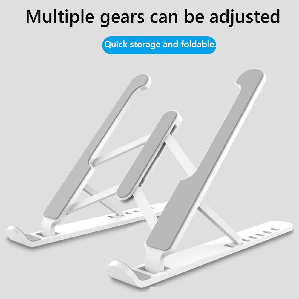 Adjustable Non - slip Laptop Stand Support Holder Base Riser 6 Gears Height Notebook Cooling Stand Portable For 11 - 17 Inch Tablet - 5 - CJ