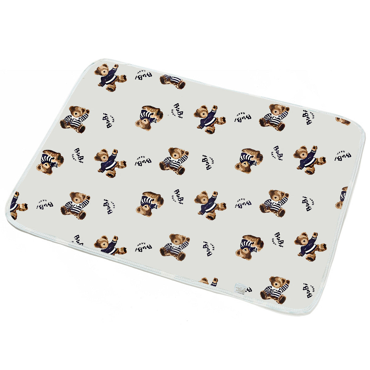 Breathable Cotton Cartoon Waterproof Insulation Pad - 0 - CJ - Teddy Bear - 50X70cm - CJYD226013204DW