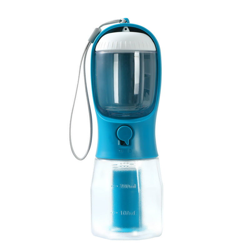 Dog Water Cup Drinking Food Garbage Bag Three - in - one Portable Small Multi - functional Pet Cups Pets Supplies - 0 - CJ