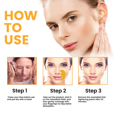 EELHOE Nasolabial Folds Patch, Fade Fine Lines Law Lines Lifting And Tightening Facial Skin Moisturizing And Hydrating - 5 - CJ