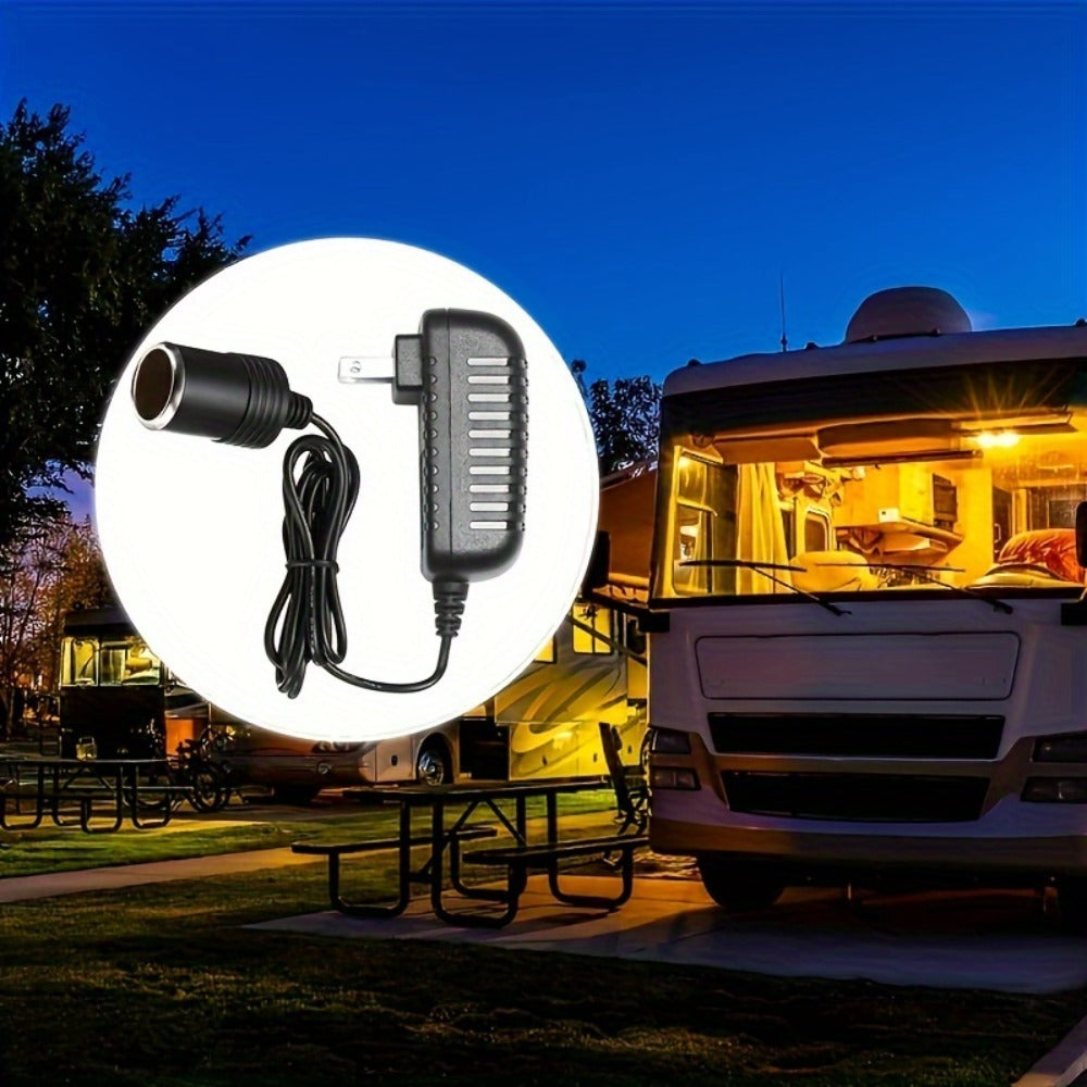 AC To DC Converter 12V 2A 24W Car Cigarette Lighter Socket 110-240V To 12V AC To DC Power Adapter