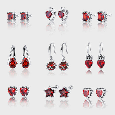 925 Sterling Silver Ins Vintage Exaggerated Earrings Female Earrings - 4 - https://x.com/titan_prim62775J