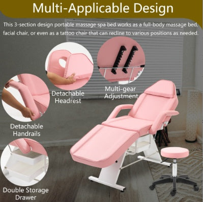Metal Massage Salon Tattoo Chair