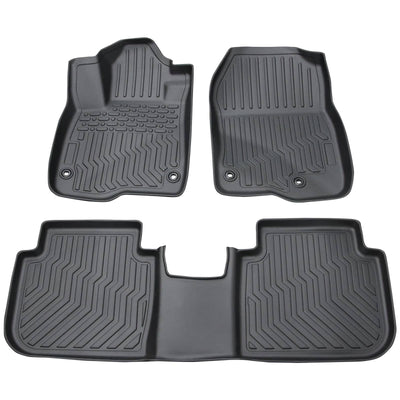 Car Floor Mats For 2023 CRV Hybrid Black All - Weather TPE Rubber Car Mats - 5 - CJ