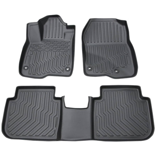 Car Floor Mats For 2023 CRV Hybrid Black All - Weather TPE Rubber Car Mats - 5 - CJ