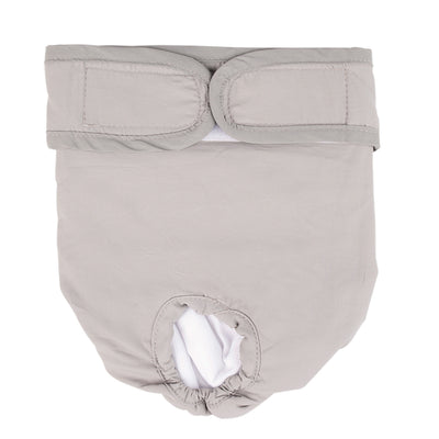 Pet Physiological Pants Dog Waterproof Menstrual Pants Velcro - 0 - CJ - Light Grey - XL - CJGY127982640NM