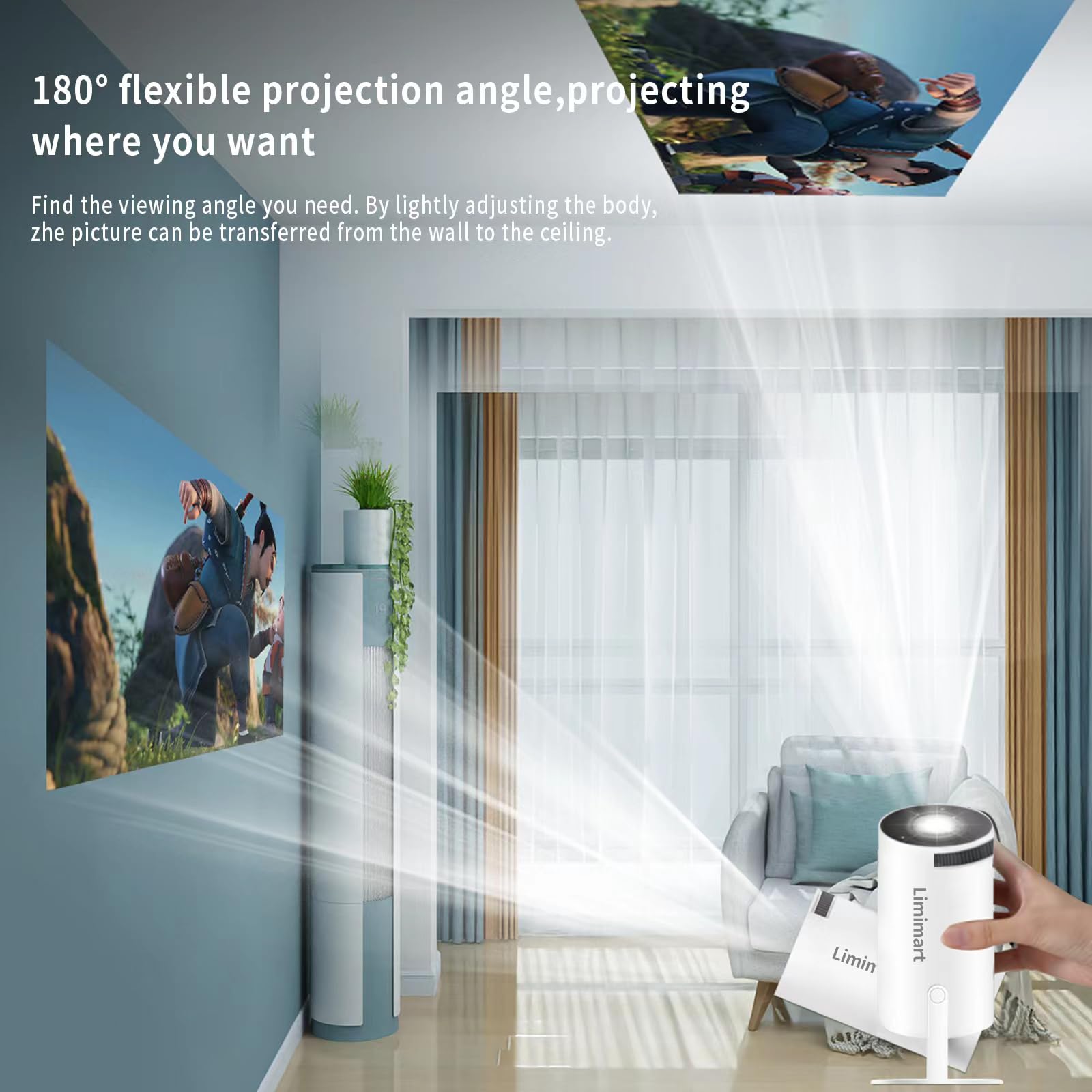 Portable Smart Projector - 5 - CJ