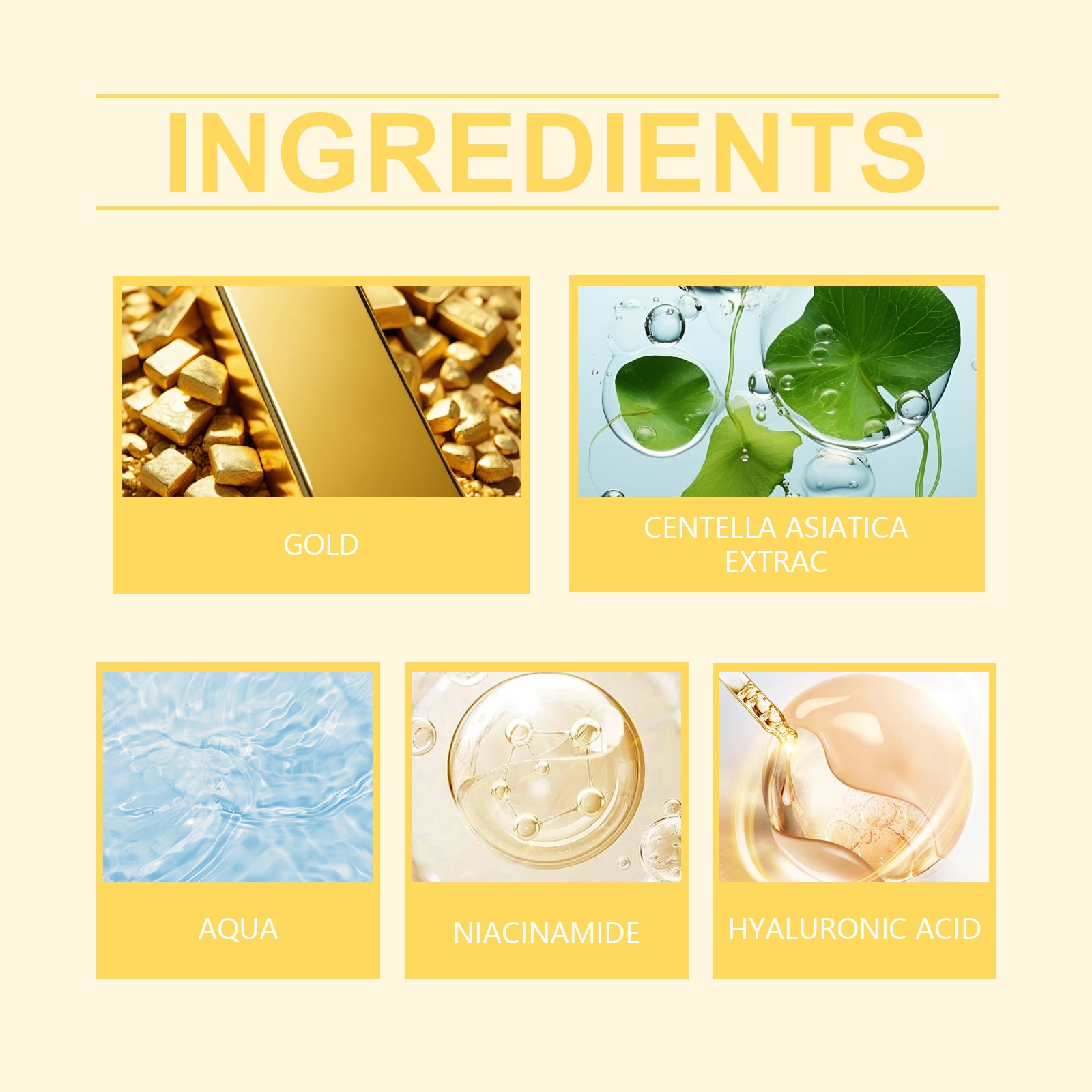 Hoygi Gold Skin Care Essence, Gently Hydrates And Nourishes Skin - 5 - CJ