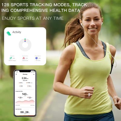 Smart Ring For Women Luxury Elegant Diamond Ring With Visible Tech Core Heart Rate Sleep Tracker Fitness Health Monitor IP68 Waterproof Compatible - 5 - CJ