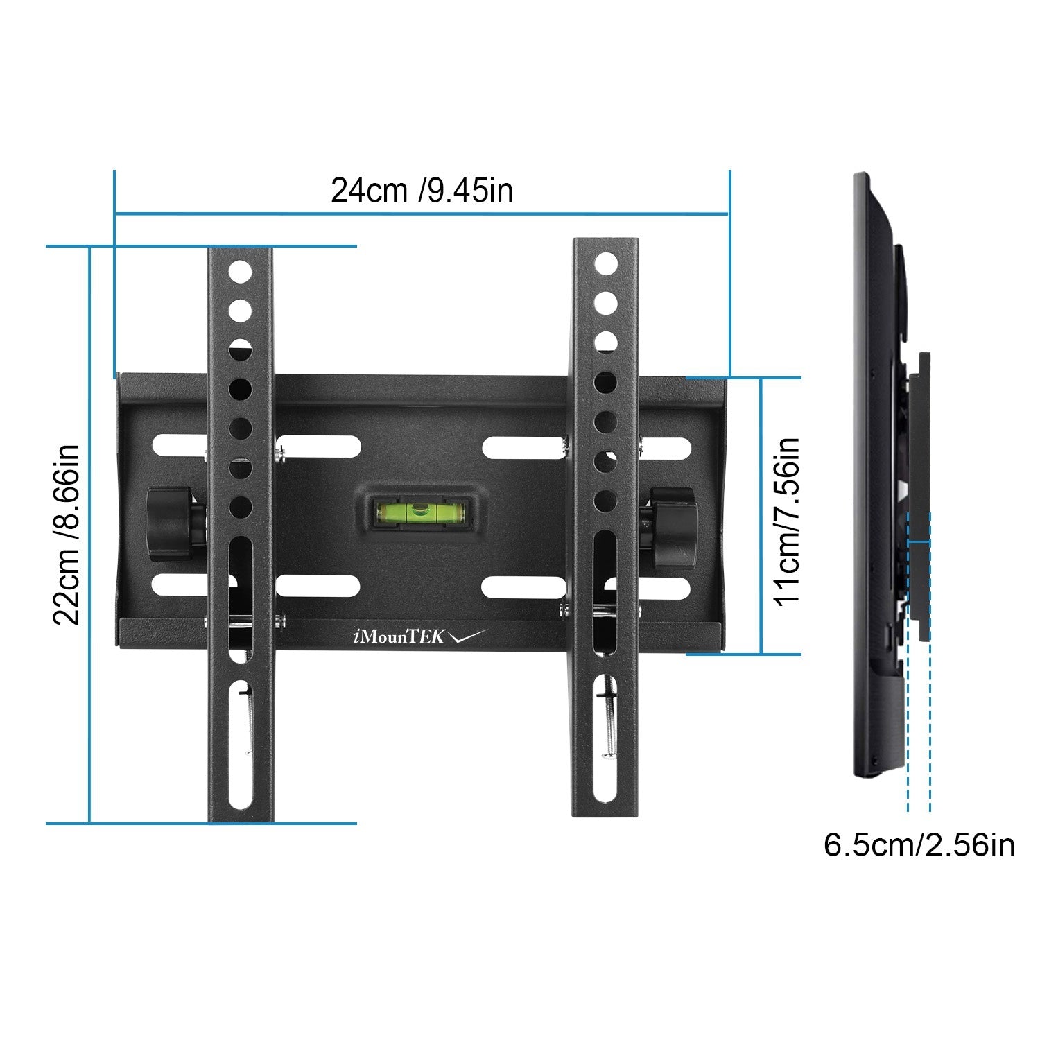 1Pc TV Wall Mount Bracket Tilt For 23in To 42in LED LCD PLASMA Flat TV VESA 200x200mm