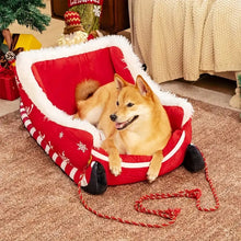 Christmas Sled Kennel Pet Bed - 0 - CJ