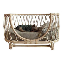 Pet Bed Handmade Rattan Woven Pet Bed Sofa For Dogs - 0 - CJ - Large size - CJGY166738202BY