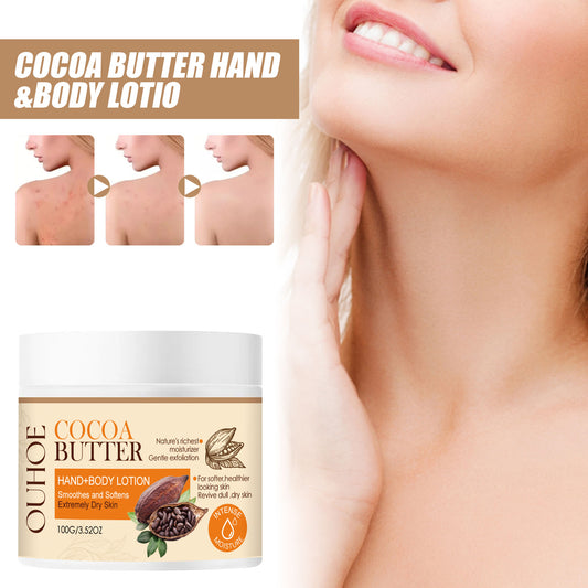 OUHOE  Cacao Body Lotion, Lightening Acne Mark Dark Hydrating Whitening Body Lotion - 5 - CJ