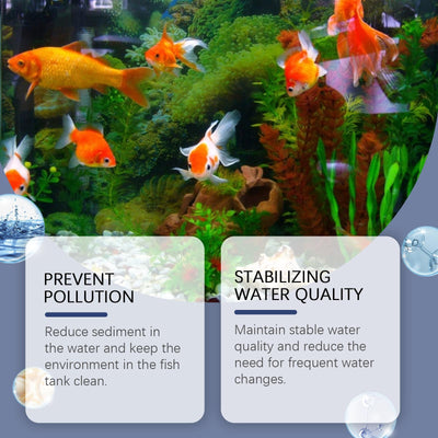 Yebang Fish Tank Water Clarifier Aquarium Water Clarifier Household Fish Tank Decontamination Cleaner - 5 - CJ