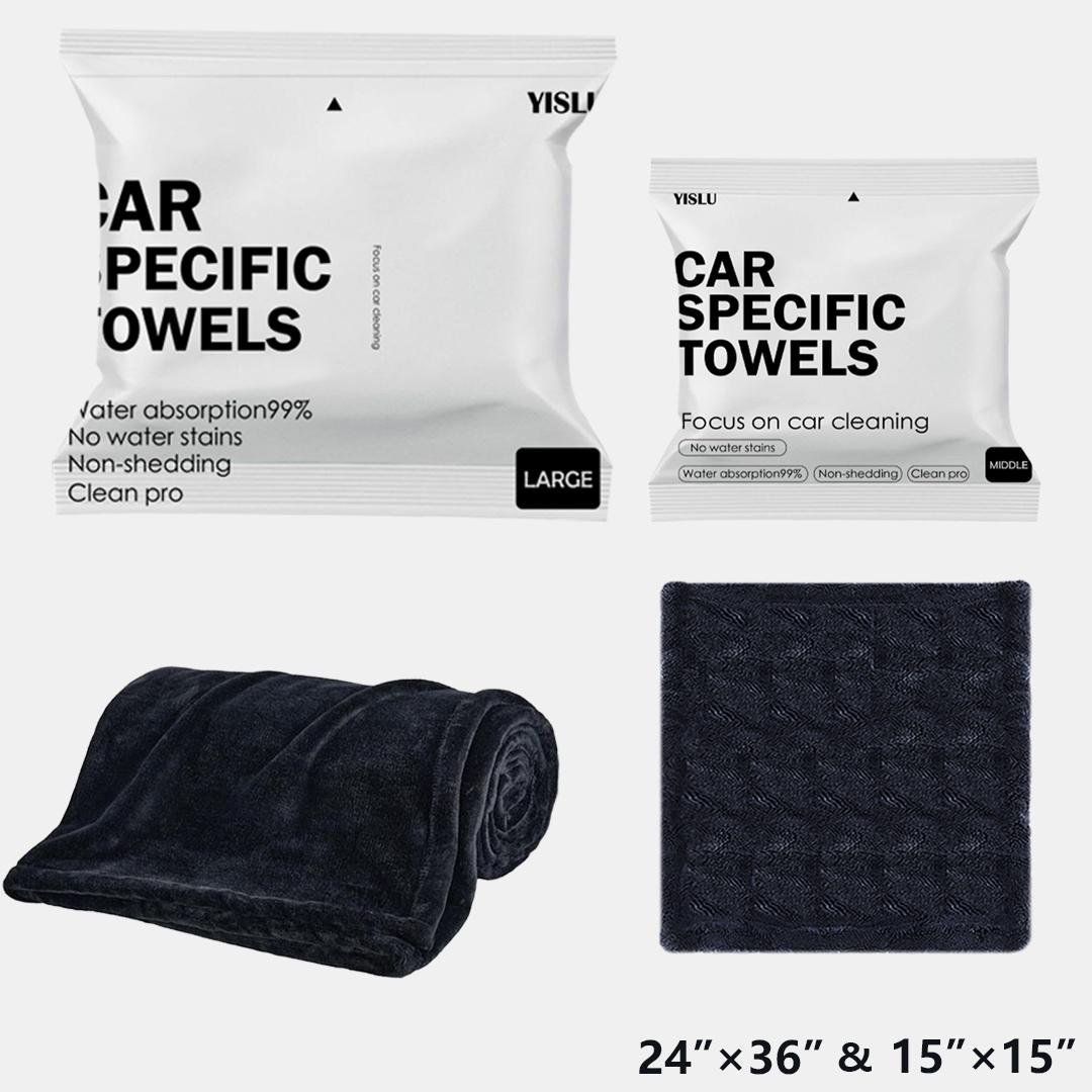 24x36in YISLU Drying Towel - Super Absorbent Car Drying Towel, Woven With Twisted Microfiber, 1300 GSM High Quality Microfiber 70 30 Mixed Twisted Microfiber - 5 - CJ