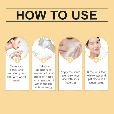 Hoygi Rice Cleanser Gently Cleanses, Hydrates, Moisturizes, Controls Oil, Is Not Tight, Soothes And Repairs Skin - 5 - CJ