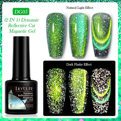 Diamond In The Debris Cat Eye Series Nail Polish Gel - 0 - CJ