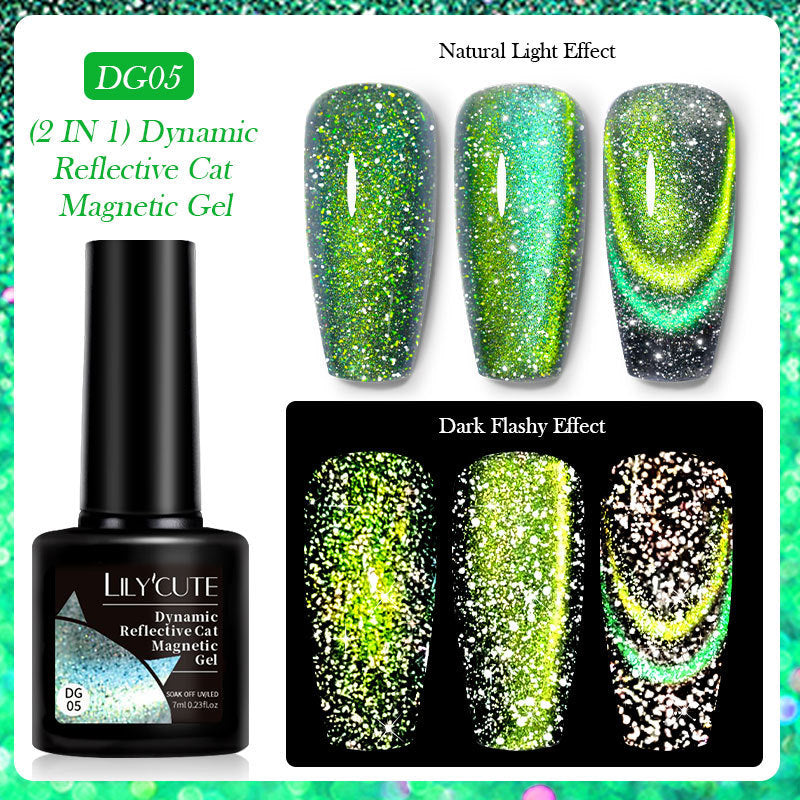 Diamond In The Debris Cat Eye Series Nail Polish Gel - 0 - CJ