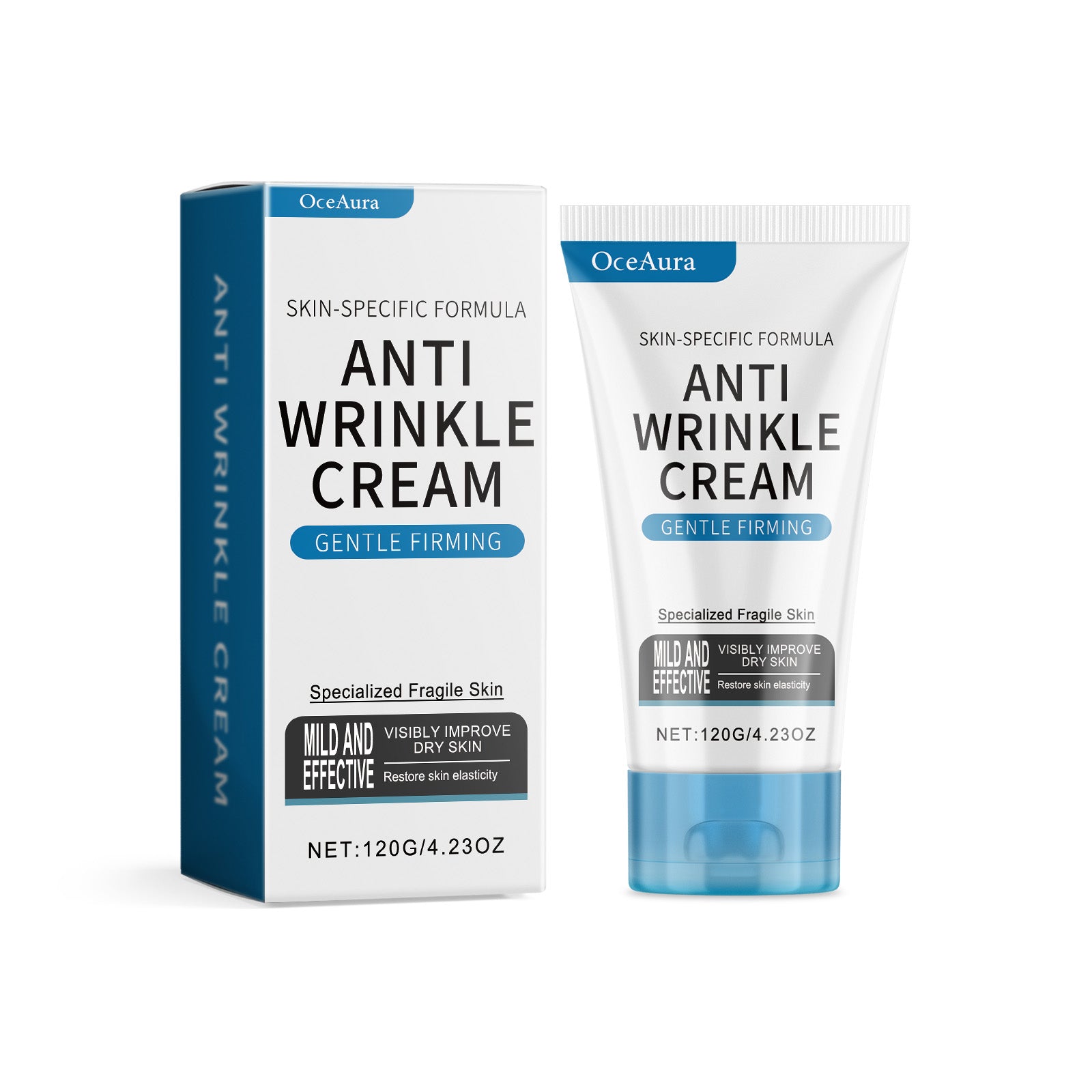 OceAura Gentle Firming Anti - Wrinkle Cream Moisturizes Skin, Moisturizes Skin, Lightens Fine Lines, Firming And Moisturizing Body Cream - 5 - CJ