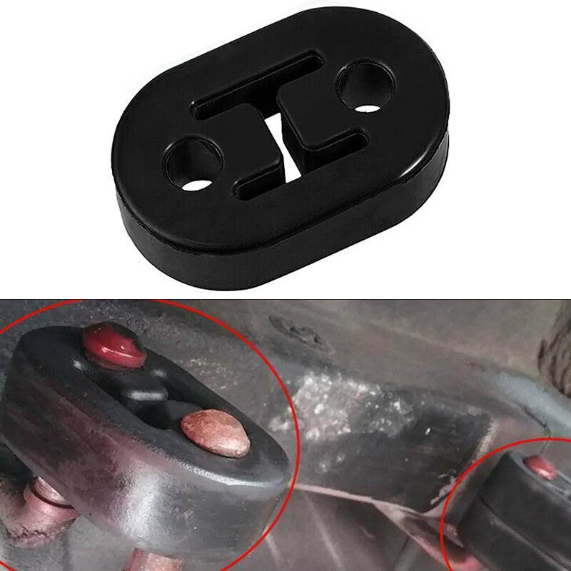 4PCS Poly Polyurethane Exhaust Hanger Mounts 2 Hole Muffler Rubber Universal P - 5 - CJ