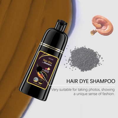 Ierhe Natural Brown Hair Care Plant  Homemade Cleansing Herbal Moisturizing Shampoo - 5 - CJ